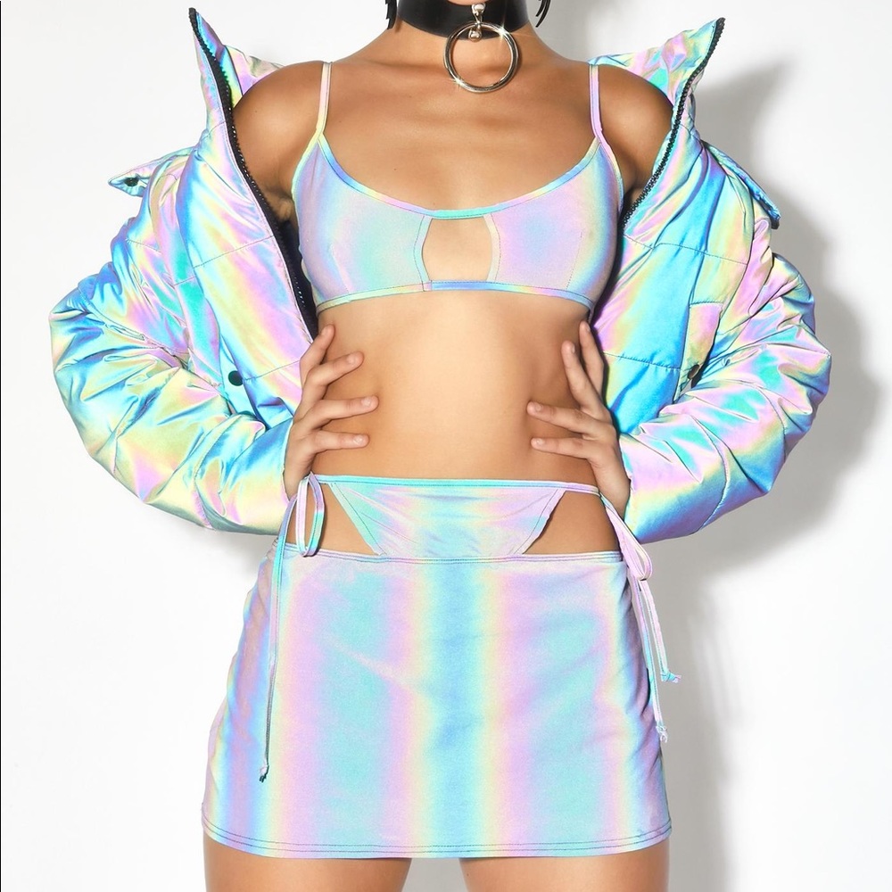 Club Exx Spectral Frequency Reflective Bra